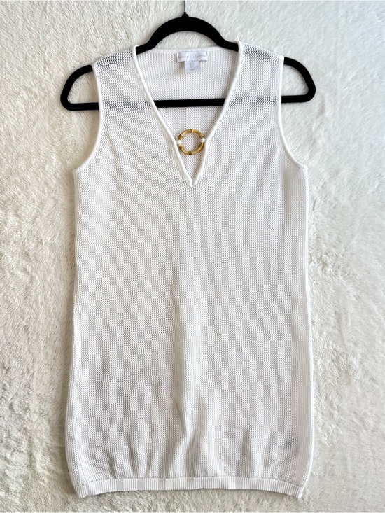 House of Harlow 1960 Dresses & Skirts - House Of Harlow 1960 Tunic Dress Women’s Small White Crochet  Boho Beach Coastal